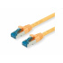 Patchcable Cat6A, S/FTP (PiMF), LSOH - 0,3m, yellow