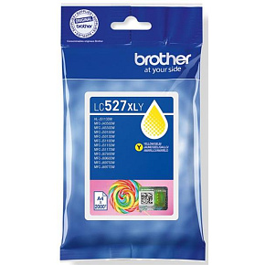 kazeta BROTHER LC-527XL Yellow MFC-J5010DW/J5110DW (2000 str.)