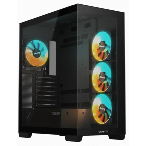 GIGABYTE case C500 PANORAMIC STEALTH, ATX, Mid Tower, black