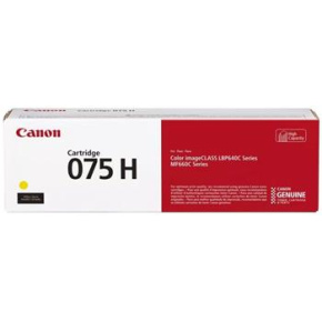 toner CANON CRG-075H yellow i-SENSYS MF644Cdw/667Cdw, LBP646Cdw/647Cdw (2500 str.)