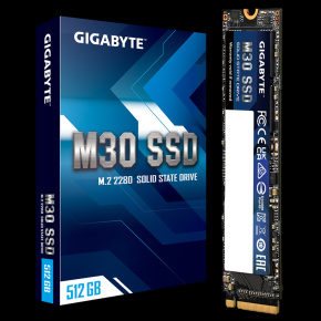 Gigabyte M30 SSD 512GB M.2 NVMe Gen3 3500/2600 MBps