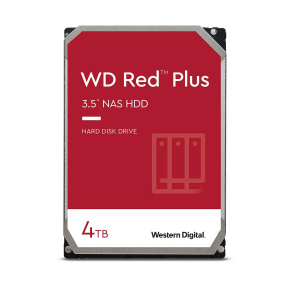 WD Red Plus NAS HDD 4TB SATA