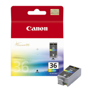 kazeta CANON CLI-36 color PIXMA iP100/iP110/TR150, mini 260 (1511B001)