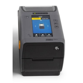Thermal Transfer Printer (74M) ZD611, Color Touch LCD; 203 dpi, USB, USB Host, Ethernet, BTLE5, EU and UK Cords, Swiss Font, EZPL