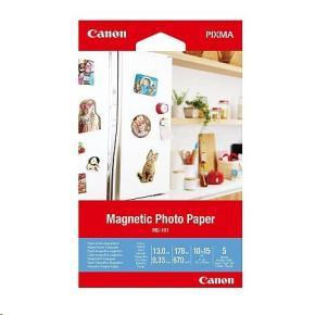 Canon magnetický fotopapier MG-101 5 kusov, 10 x 15cm, 670g