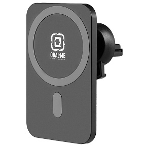 OBAL:ME MagNetix Plate Bezdrôtový Nabíjací Držiak do Autá 15W Black