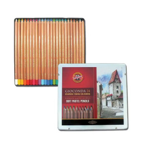 Suchý pastel v ceruzke Koh-i-noor, 24 ks - akcia - do vypredania zásob