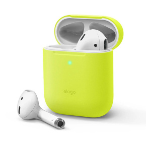 Elago Skinny Case pre Airpods 1 & 2 - Neon Yellow