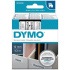 páska DYMO 45013 D1 Black On White Tape (12mm) (S0720530)