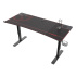 ULTRADESK Ultradesk CRUISER RED, 160x70 cm, 66-82 cm