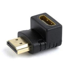 HDMI right angle adapter, 90° downwards