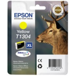 kazeta EPSON SX525WD/SX620FW/BX320FW yellow XL (C13T130440)