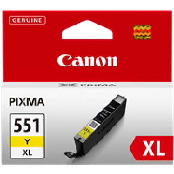 kazeta CANON CLI-551Y XL yellow MG 5450/6350, iP 7250, MX 925 (6446B001)