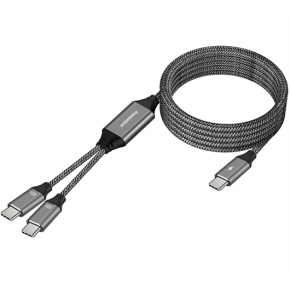 OEM USB-C Intelligent fast charging cable with smart power distribution 1m
