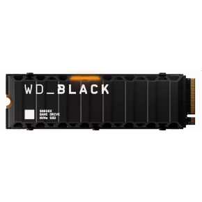 WD Black SN850X SSD 4TB M.2 NVMe Gen4 7300/6600 MBps with Heatsink (PS5 ready)