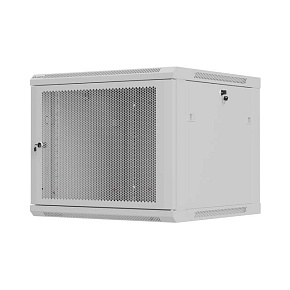 LANBERG NÁSTENNÁ INŠTALAČNÁ SKRIŇA 19" 9U 600X600 ŠEDÉ PERFOROVANÉ DVERE (PLOCHÉ BALENIE)