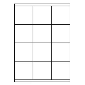 Etikety PRINT 70 x 67,7 biele Etikety PRINT 70 x 67,7 biele