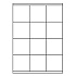 Etikety PRINT 70 x 67,7 biele