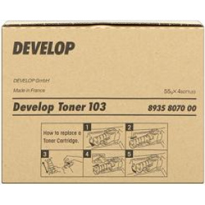 toner DEVELOP 103 black D 1300/1320/1320F (4ks)