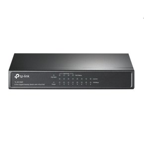 tp-link TL-SG1008P, 8 port Gigabit Desktop Switch, 8x 10/100/1000M RJ45 ports, 4x PoE, steel case