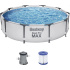 Bestway Pool STEEL PRO MAX 366x76cm + accessories Damage Box