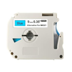 alt. páska Ecodata pre BROTHER MK-521 - čierne písmo, modrá páska Tape (9mm) alt. páska Ecodata pre BROTHER MK-521 - čierne písmo, modrá páska Tape (9mm)