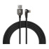 Black Shark Right-angle Lightning to USB-A Cable
