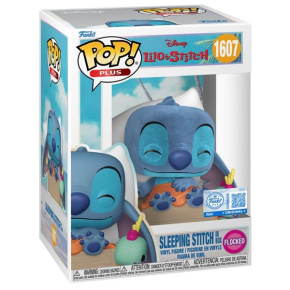 POP! Disney: Sleeping Stitch in Box (Lilo & Stitch) Special Edition (Flocked)