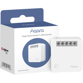 Aqara Smart Home Single Switch Module T1 (With Neutral)