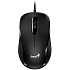 Genius DX-101/Kancelárska/Optická/Pre pravákov/1 200 DPI/Drôtová USB/Čierna