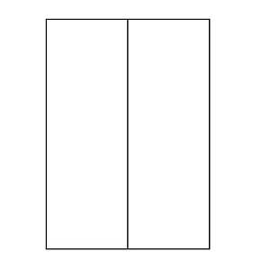 Etikety PRINT 105 x 297 biele Etikety PRINT 105 x 297 biele