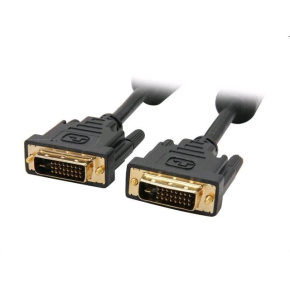 Cable C-TECH connect DVI-DVI, M/M, 1.8m DVI-D, dual link