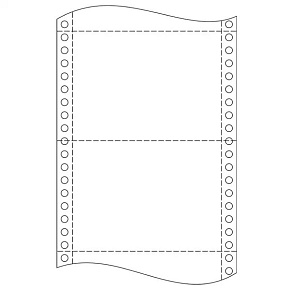 Tabelačný papier 25 x 06" (1+0) TP Tabelačný papier 25 x 06" (1+0) TP
