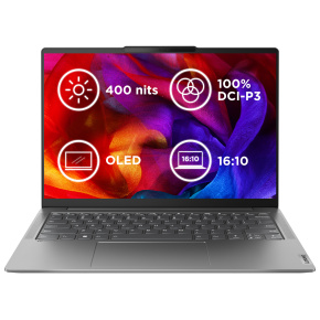 Lenovo Yoga Slim 6 14IAP8 Intel i5-1240P 16GB 512GB-SSD 14.0"WUXGA OLED GL IntelIrisXe Win11Home Storm Grey