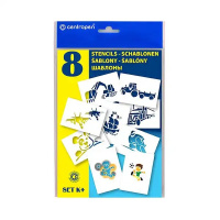 CENTROPEN Šablóny pre fúkacie fixky K + 9996