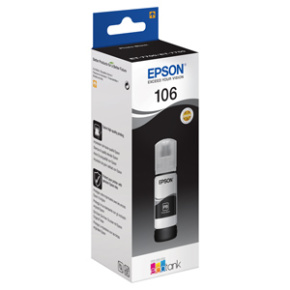 kazeta EPSON ecoTANK 106 Photo Black - 70 ml (5000 str.) (C13T00R140)