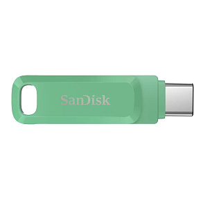 SanDisk Ultra Dual Drive Go/64 GB/USB 3.2/USB-A + USB-C/Zelená