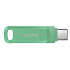SanDisk Ultra Dual Drive Go/64 GB/USB 3.2/USB-A + USB-C/Zelená