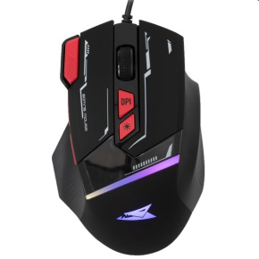 Baracuda Gaming mouse MANTA, 8D, 12800 dpi, black