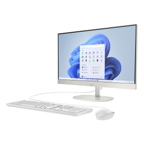 HP 24-cr0003nc AiO, i5-1335U, 23.8 1920x1080/IPS, UMA, 16GB, SSD 1TB, W11H, 2-2-0, White, WiFi+BT