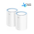 AC1200 Wi-Fi Mesh Solution 2-Pack, Dual-Band, 867+300Mbps, 802.11ac/a/b/g/n, 2x FastEth, 2x int.antenna, MU-MIMO