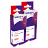 WECARE ARMOR sada ink kompatibilná s CANON CLI526C 2x10,5 ml, modrá, CLI-526 C