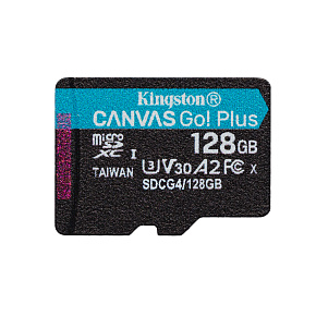 Kingston Canvas Go Plus A2/Micro SDXC/128GB/UHS-I U3 / Class 10 Kingston Canvas Go Plus A2/Micro SDXC/128GB/UHS-I U3 / Class 10