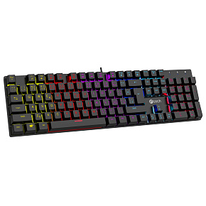 C-TECH Morpheus RGB/Drôtová USB/ CZ- SK layout/Čierna C-TECH Morpheus RGB/Drôtová USB/ CZ- SK layout/Čierna