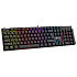 C-TECH Morpheus RGB/Drôtová USB/ CZ- SK layout/Čierna