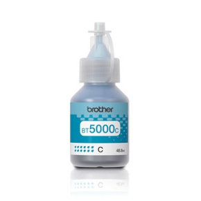 Brother BT-D60C, Cyan ink bottle, pre DCP-T310, DCP-T510W, DCP-T710W, DCP-T910W, 6500 strán (BT5000C)