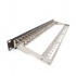 Patch panel, Category 6A, 24xRJ45/s, čierny, osadený s KEJ-C6A-S-HD, KELINE