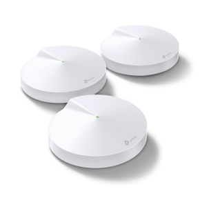 tp-link Deco M9 Plus(3-pack), AC2200 Tri-Band Smart Home Mesh Wi-Fi Unit, IoT Hub(Bluetooth 4.2, ZigBee HA 1.2