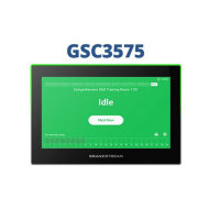 Grandstream GSC3575 SIP interkom a riadiaca stanica, 7" dotyk.obrazovka, Wi-Fi 6, BT, 6 SIP účtov, čierny