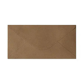 Obálky DL O Kraft 120g BK/10ks prírodná